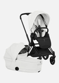 Коляска Cybex Priam V Matt Black Style 2 в 1 Off White