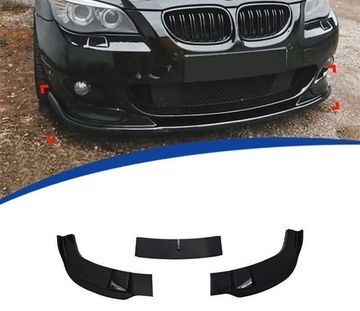 Сплиттер переднего бампера M-tech BMW 5-series E60 2004-2010
