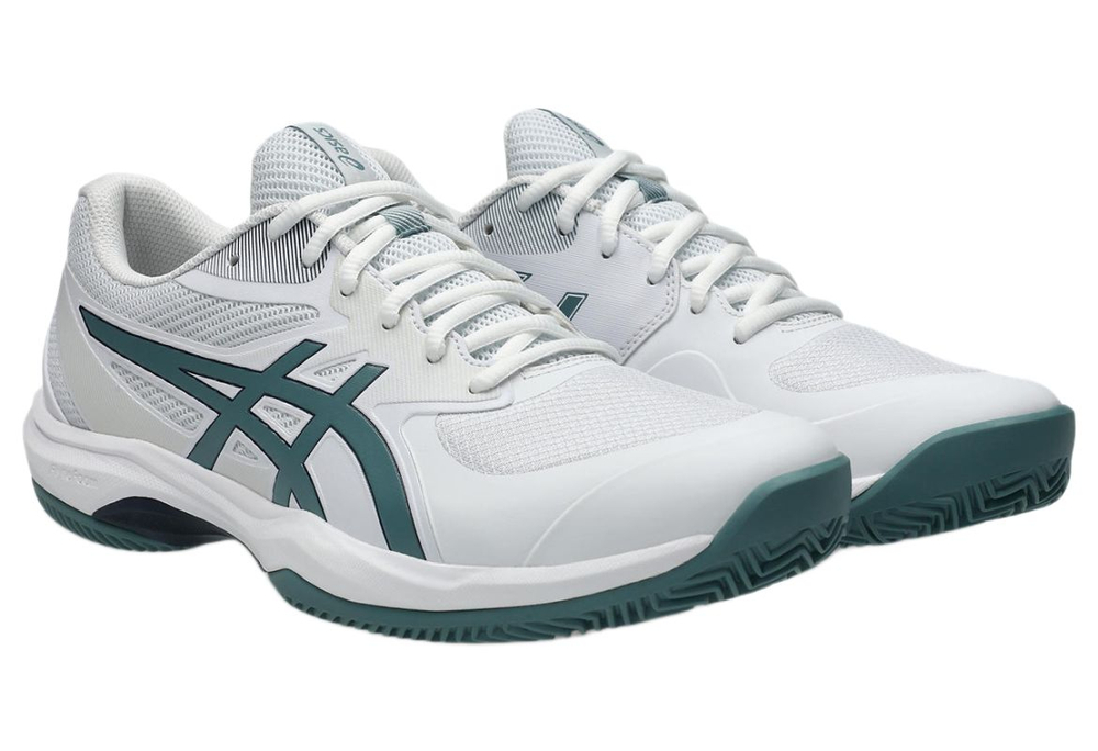 Теннисные кроссовки Asics Game FF Clay/OC - white/foggy teal