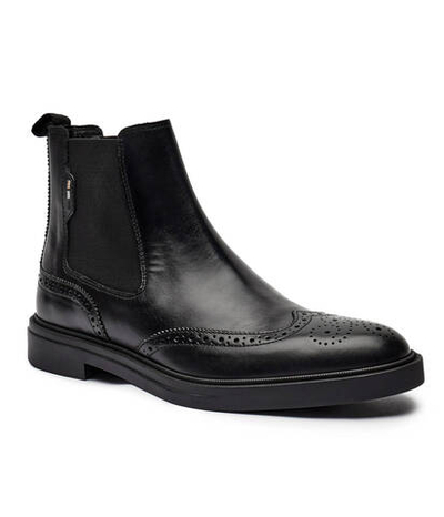Кожаные челси calev BOSS BLACK - черный(50529227)