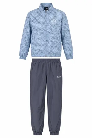 Men's Спортивный костюм EA7 Man Woven - optical blue/china