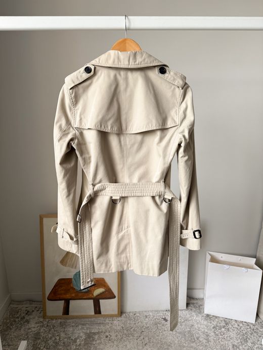Хлопковый тренч Burberry, XS