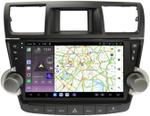 Магнитола для Toyota Highlander 2 2007-2013 XU40 - Kuberg SF-1431-2 QLed, Android 13, Быстрейшая, CarPlay, SIM-слот (кнопки + крутилки)