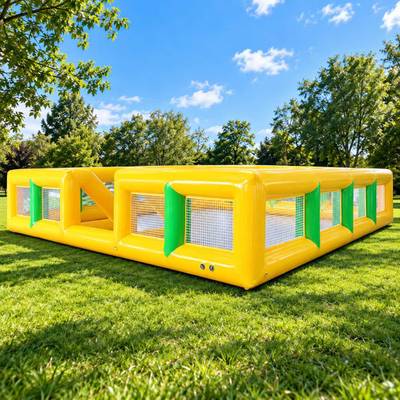 Надувная игровая комната «Солнечный», 8×8×1,5 м