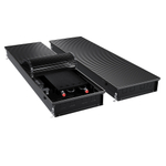 Конвектор внутрипольный Royal Thermo ATRIUM TURBO-110/400/2200-DG-U-BL