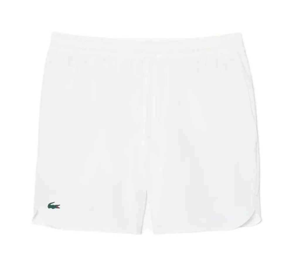 Мужские теннисные шорты Lacoste Tennis x Novak Djokovic On Court - white
