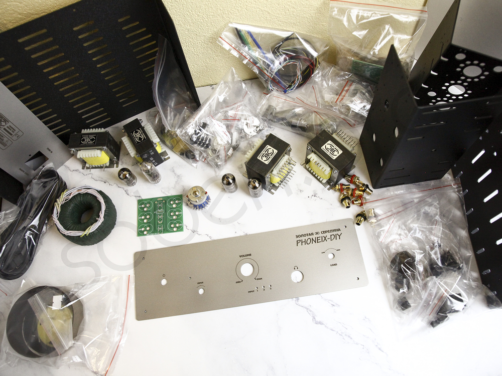 PHONEIX DIY ламповый усилитель для наушников набор для сборки