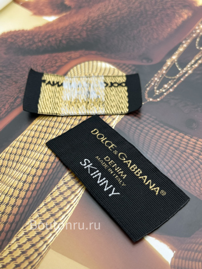 Бирка ДГ. черная 60 мм