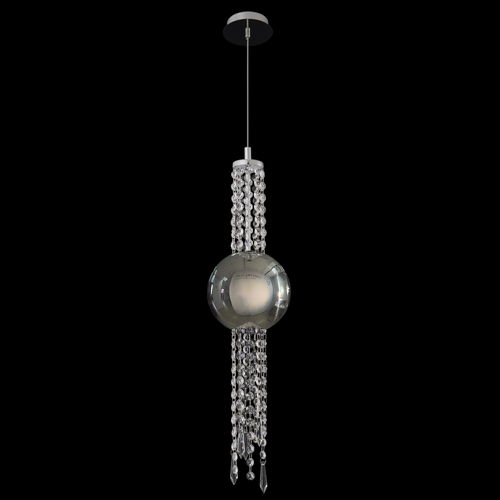 Подвесной светильник Crystal Lux NAVAJO SP3W LED CHROME