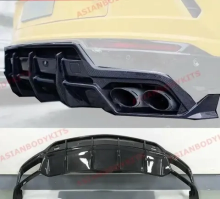 Карбоновый диффузор заднего бампера для Lamborghini Urus 2018+ Ламборгини Урус