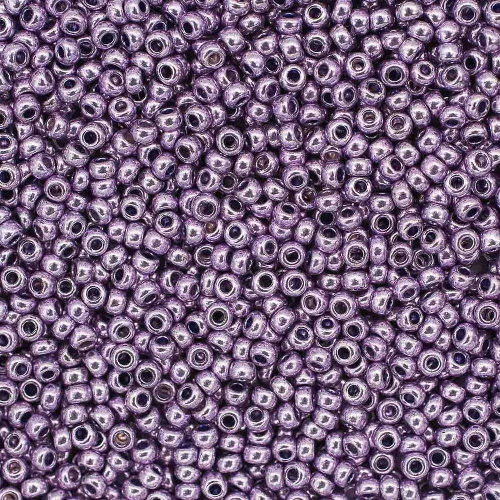 Бисер Preciosa Solgel metallic 10/0 (2.3 мм), 100 г (5х20 г), цв. 18123