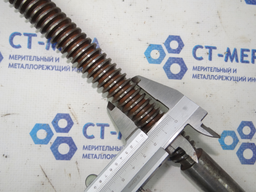 Винт поперечной подачи 730х390мм Tr22х5 (некомплект)
