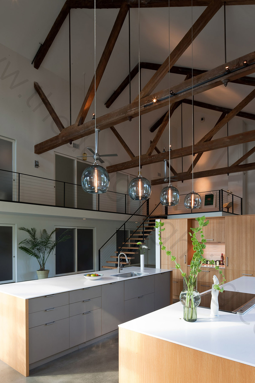 Pendant design lamp  STAMEN by Niche Modern