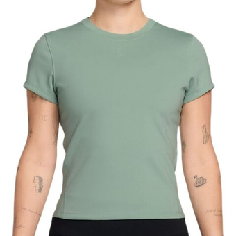 Женская теннисная футболка Nike Court Advantage Dri-Fit Short-Sleeve Tennis - steam/white