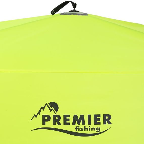 Палатка зимняя PREMIER Куб 1,8х1,8 yellow lumi/gray