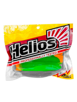 Виброхвост Helios Jumbo 4,95"/12.5 см White RT 5шт. (HS-7/1-003)