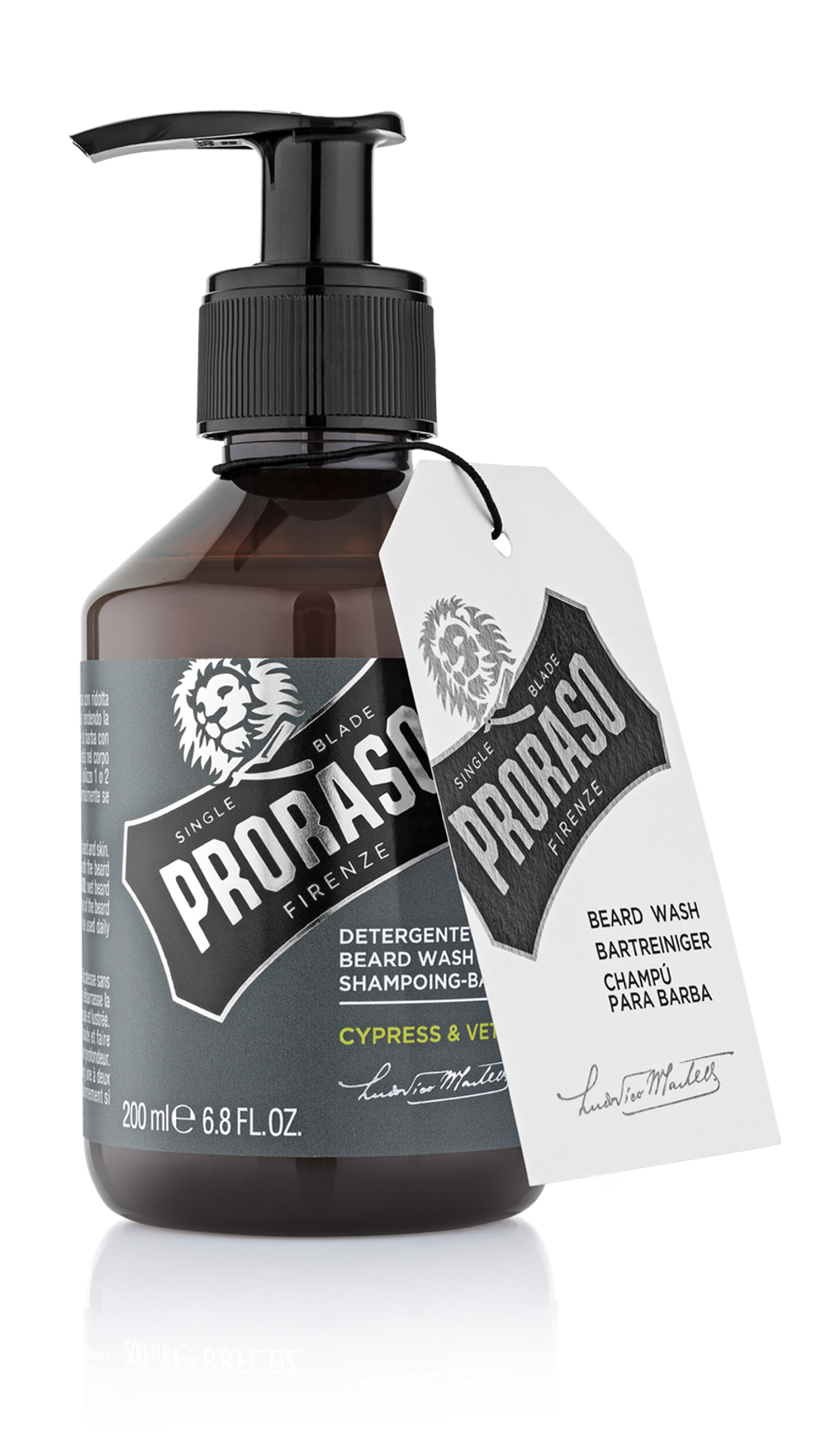 Proraso Cypress & Vetyver - Шампунь для бороды 200 мл