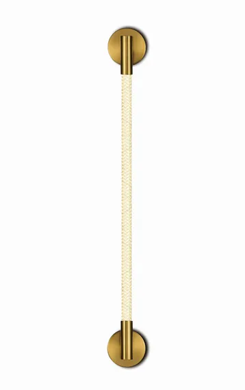 Светильник настенный светодиодный NewRgy W2311-DW-94 BRASS, 9 Вт, латунный