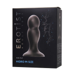 Черная анальная втулка 10,5см Erotist Toys Anal Plug Hidro Size M