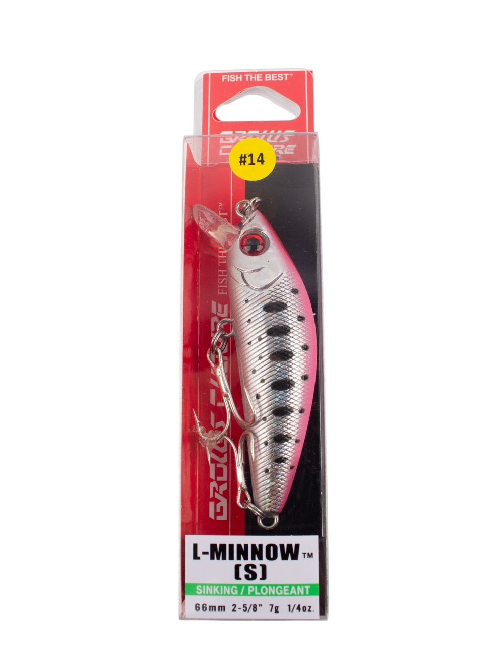 Воблер минноу L Minnow 66 мм 7 г цвет #14