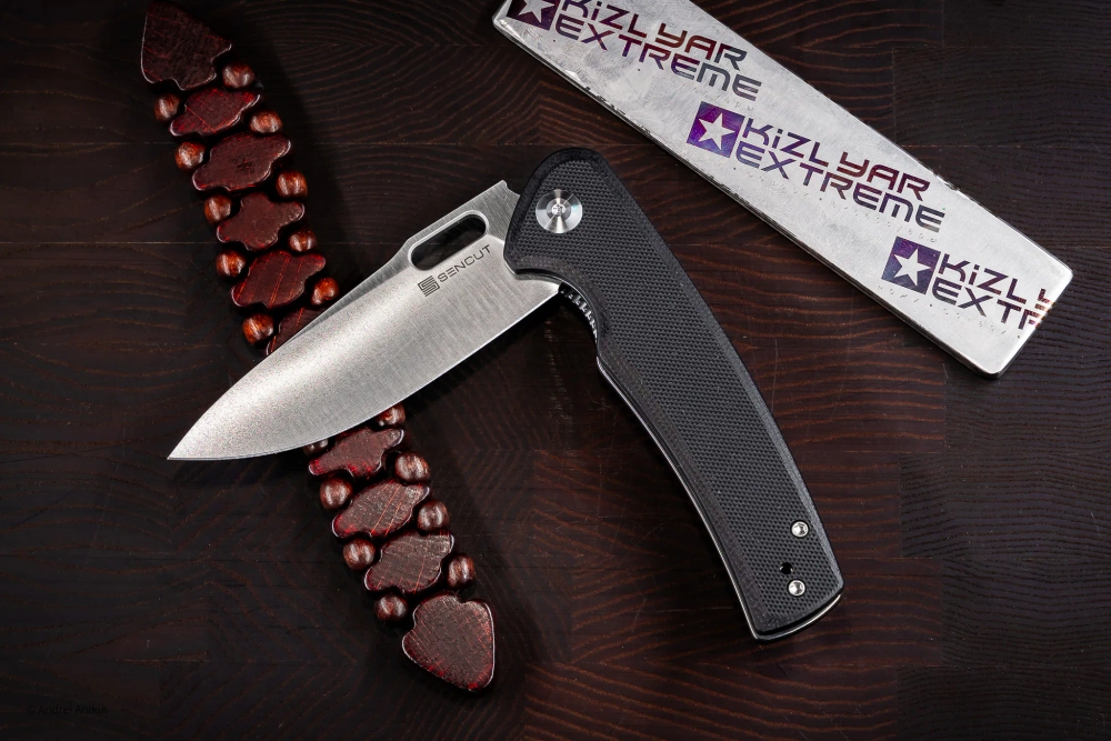Нож SENCUT Vesperon сталь 9Cr18MoV рукоять Black G10
