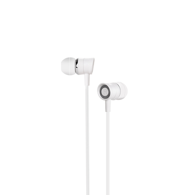 Проводные наушники M37 pleasant sound universal earphones with microphone - white