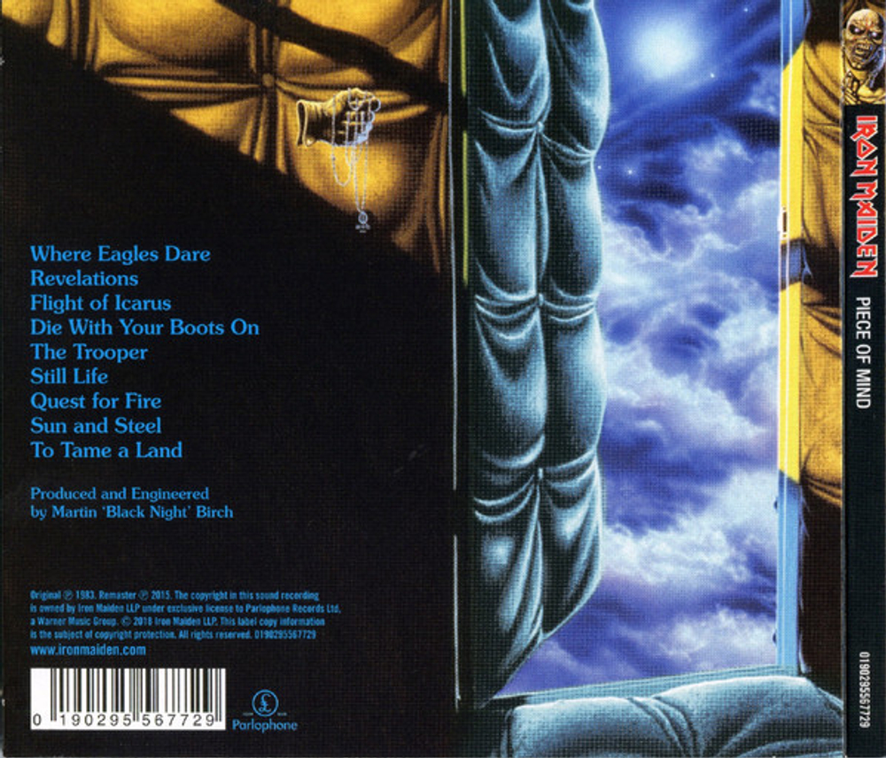 Iron Maiden — Piece Of Mind (CD)