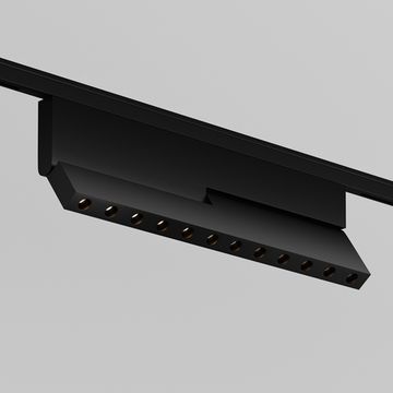 Трековый магнитный светильник LED 12W 3000К 24V TR194-1-12W3K-M-B чёрный Points Rot Levity Maytoni
