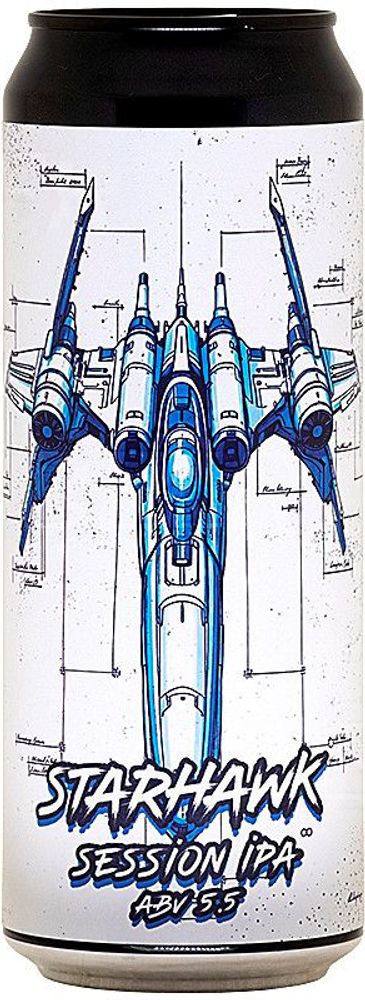 Пиво Селфмэйд Стархок / Selfmade Starhawk 0.45 - банка