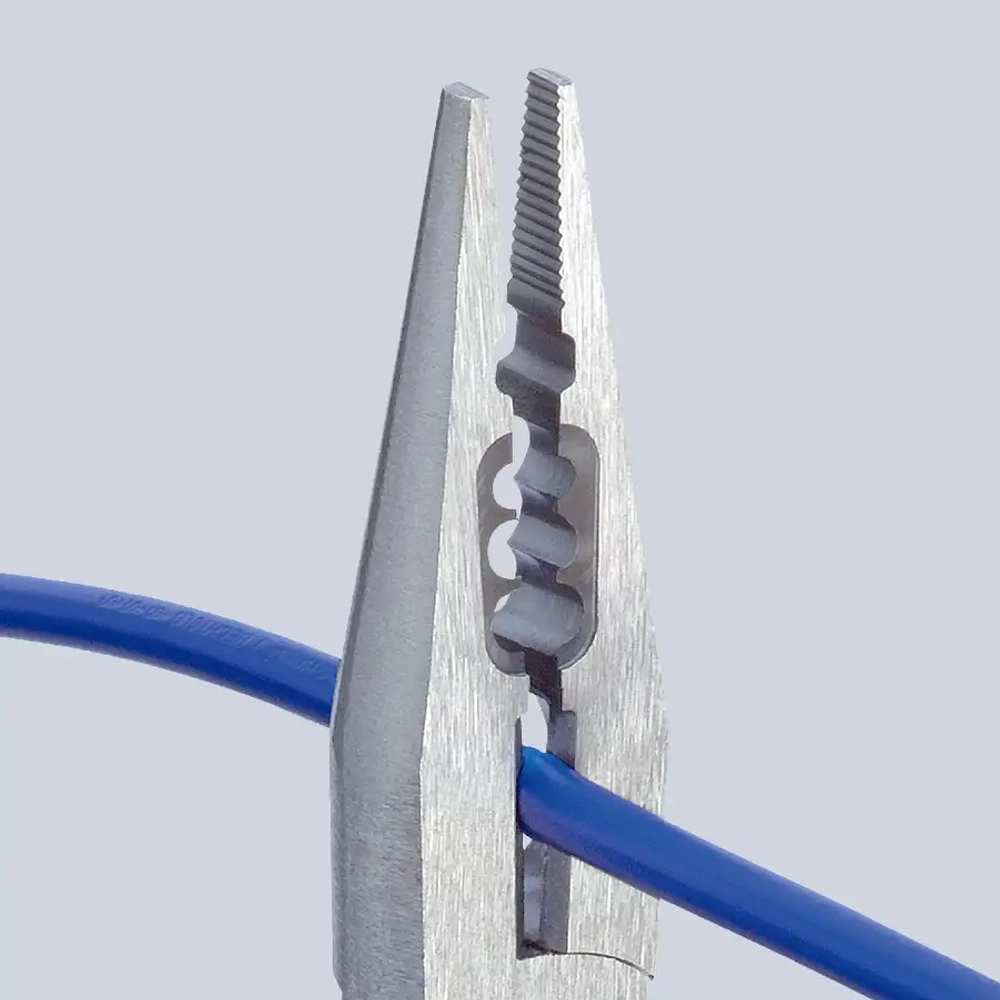 Плоскогубцы для монтажа проводов черненые 160 мм Knipex 13 02 160 SB