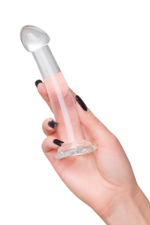 Нереалистичный фаллоимитатор Jelly Dildo прозрачный 15,5 см