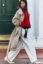 ТРЕНЧ С ПОЯСОМ WATER REPELLENT WINDPROOF — ZARA