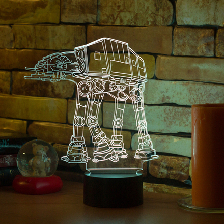 3Д-светильник "AT-AT"