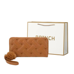 BRINCH PU Wallet Regular Women"s Black/White/Khaki/Brown/Pink