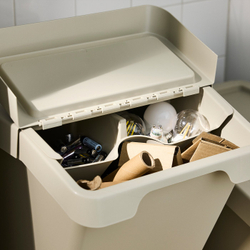 IKEA SORTERA  (ИКЕА СОРТЕРА)  -  Вкладыш с отделениями - бежевый 38x45x14 см