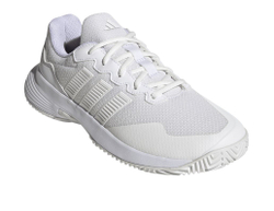 Damskie buty tenisowe Adidas GameCourt 2 W - cloud white/cloud white/cloud white