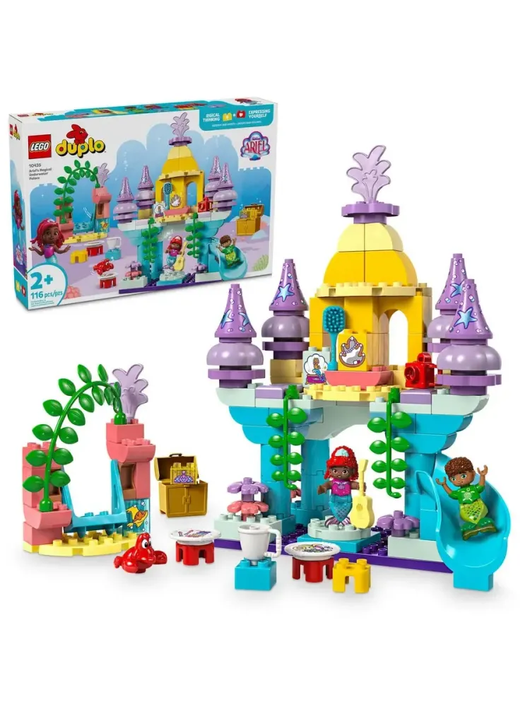 Конструктор DUPLO 10435 Волшебный подводный дворец Ариэль