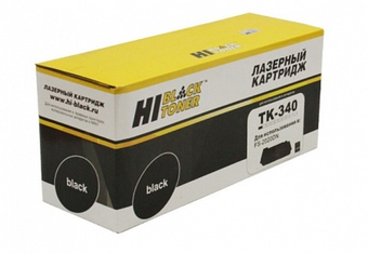 TK-340 Тонер-картридж с чипом (Hi-Black)