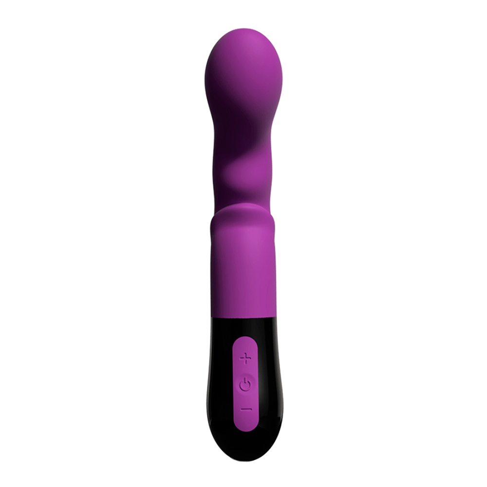Фиолетовый изогнутый вибратор 20,7см для стимуляции зоны G Adrien Lastic NYX 2.0 G-Spot Vibrator Purple