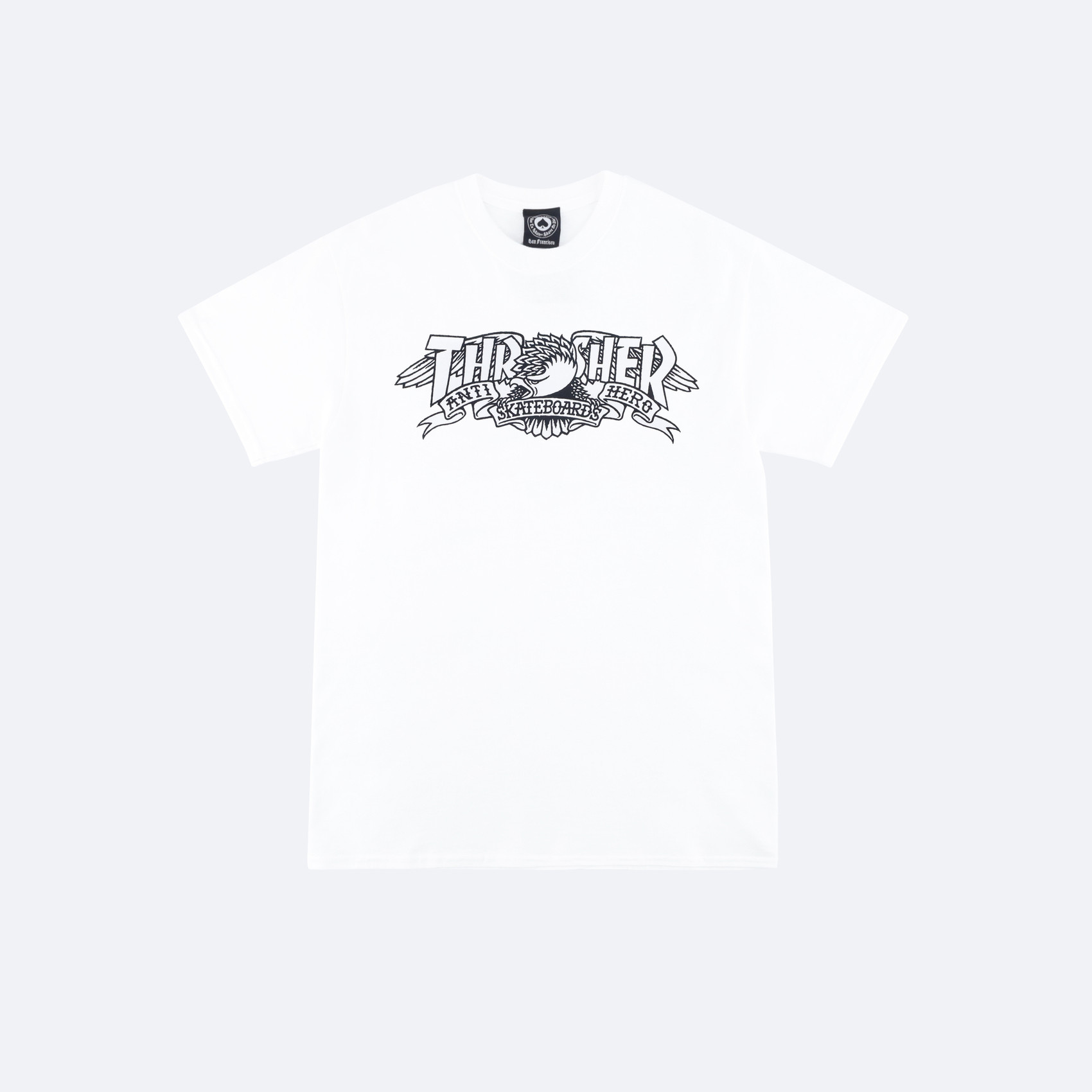 Футболка Thrasher Mag Banner T-Shirt (white) артикул: - купить в магазине Дайс