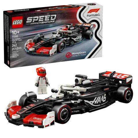 Конструктор LEGO Speed Champions 77250 Гоночный автомобиль MoneyGram Haas F1 Team VF-24