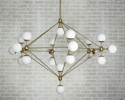 Люстра Modo Chandelier 21 Globes подвесная