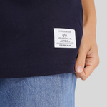 Футболка Alpha Industries Essential Gen II Replica Blue (Синяя)