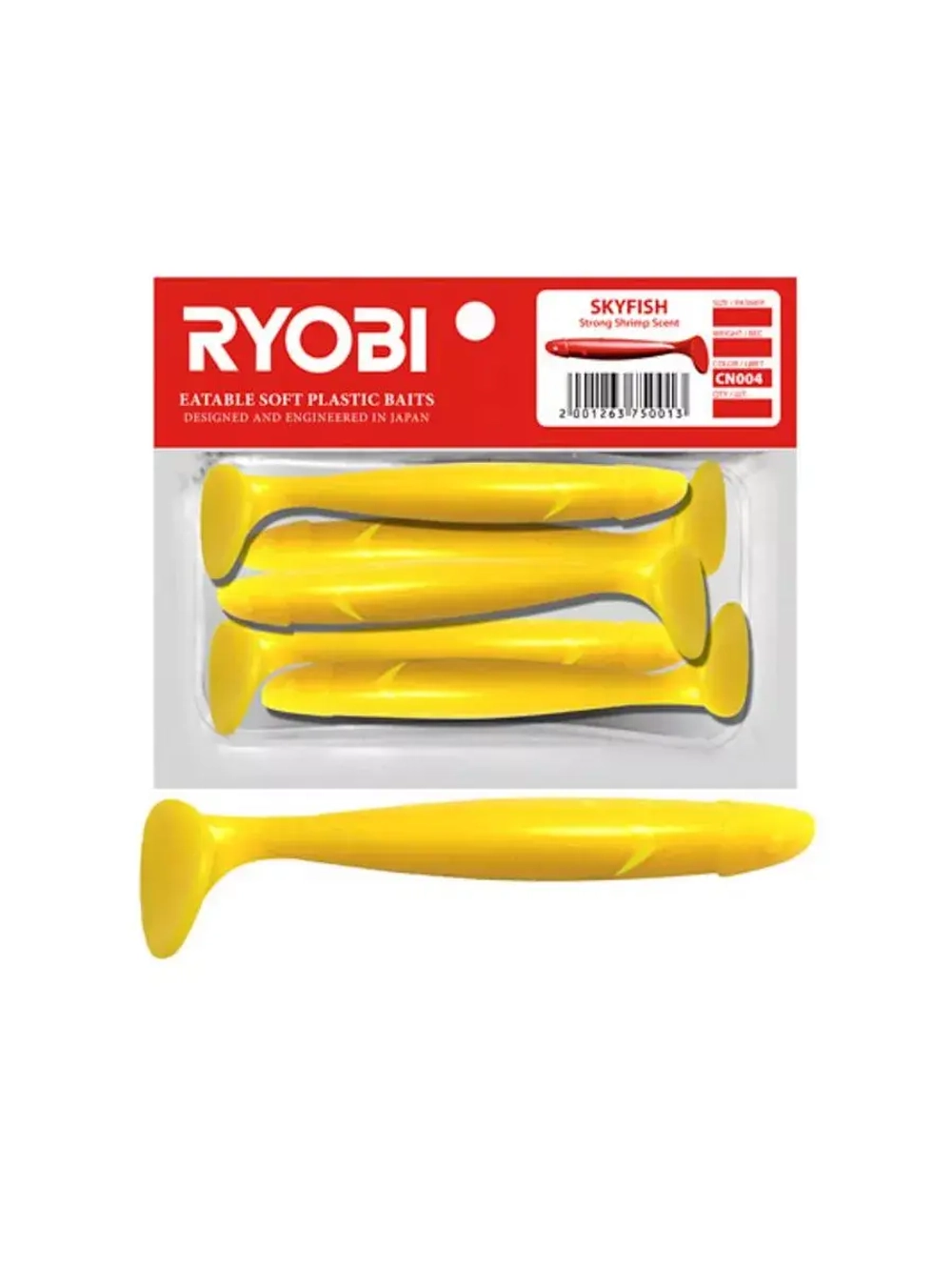 Силиконовая приманка SKYFISH (71mm), CN008, (упк.5шт)