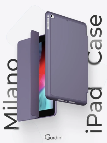Чехол книжка для iPad 5/6 (9,7") / Air 1/2 (9,7") Gurdini Milano Series Lavender