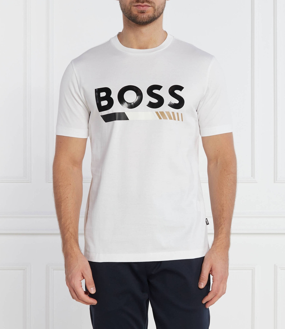 Футболка Tiburt 410 BOSS BLACK - белый(50495696)