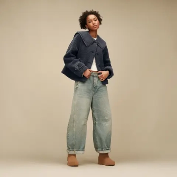 UGG Угги Classic Mini Enwrap, каштановый