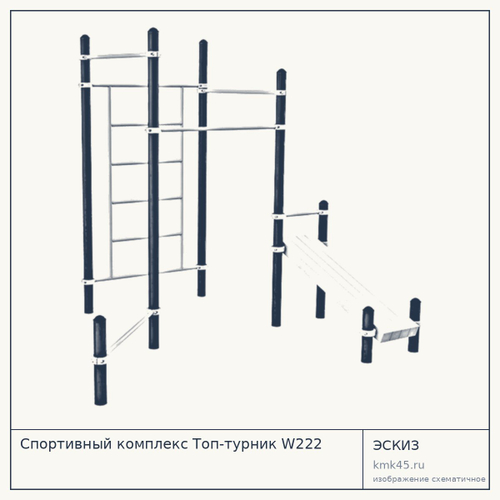 Спортивный комплекс Топ-турник W222