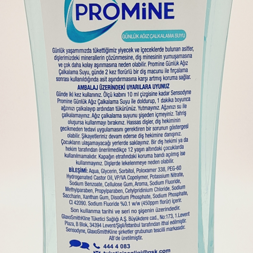 Sensodyne Promine Ополаскиватель для полости рта 250 мл (Турция)