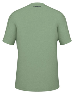 Мужская теннисная футболка Head Play Tech T-Shirt - зеленый